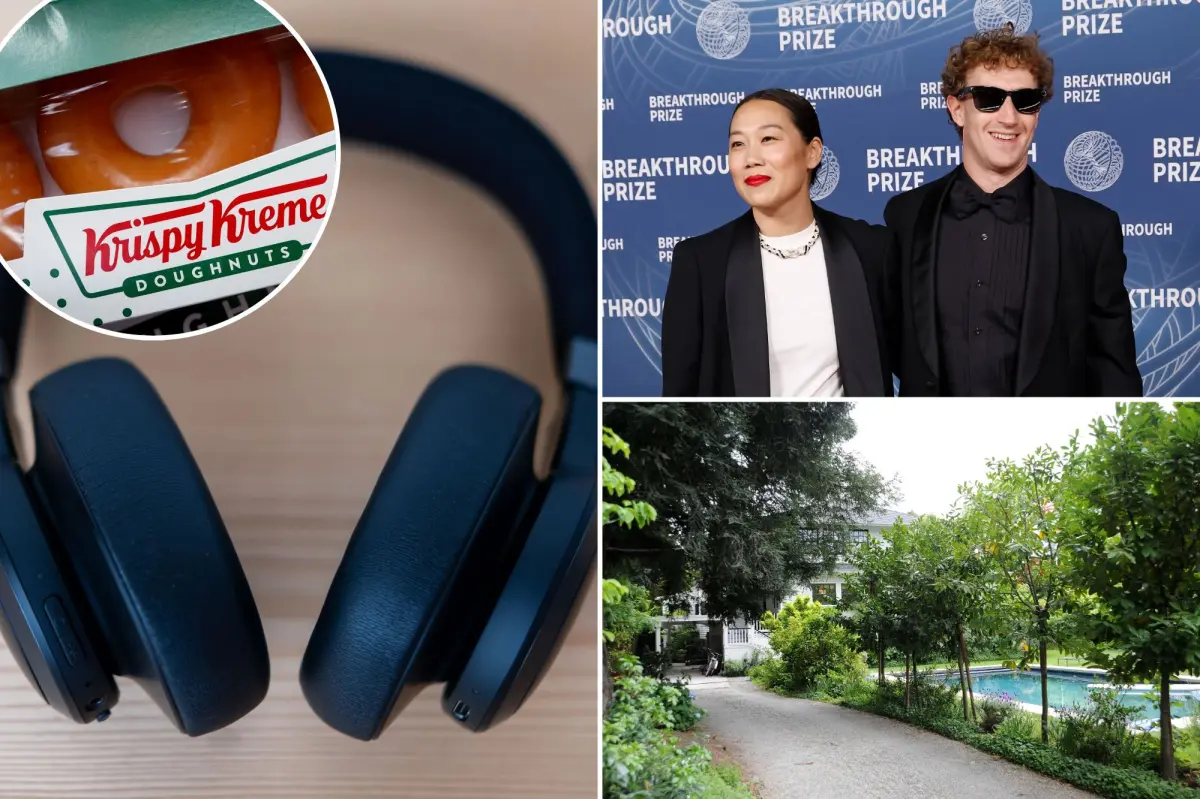 Mark Zuckerberg bagi-bagi donat dan headphone